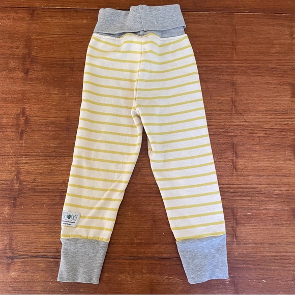 Purl Lamb Yellow & Navy Striped Hoodie + Joggers Size 4/5T - Picture 7 of 8